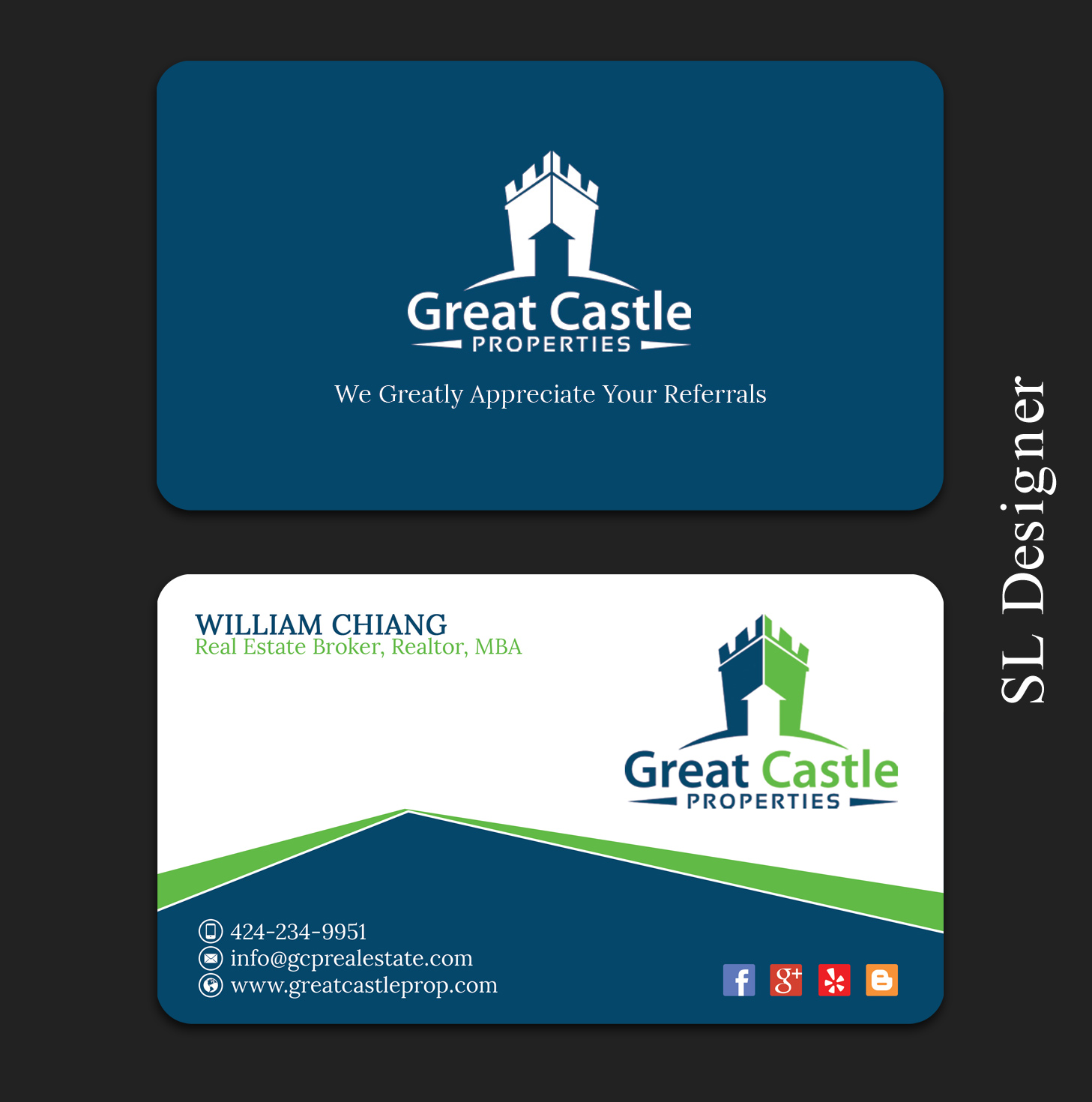 Business Card Design by SL Designer for this project | Design #15231271