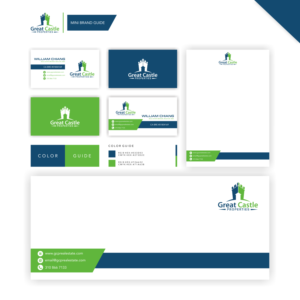Business card for real estate agent / office | Business Card Design by Angkasa Official