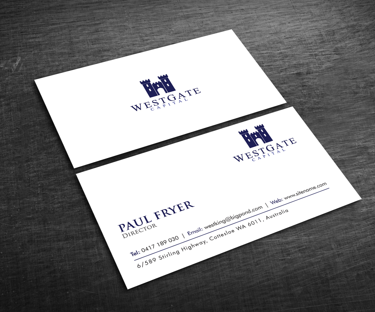 Visitenkarten-Design von Graphic Flame für dieses Projekt | Design #15196290