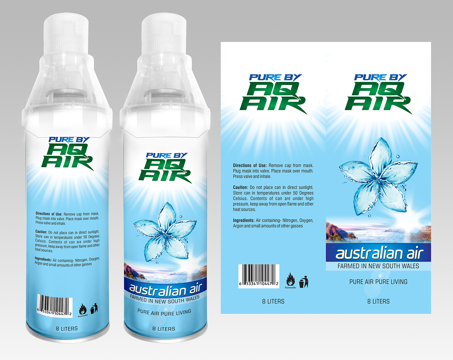 Diseño de Etiqueta por Vishal Vishwakarma  para AQ Air | Diseño #15178977