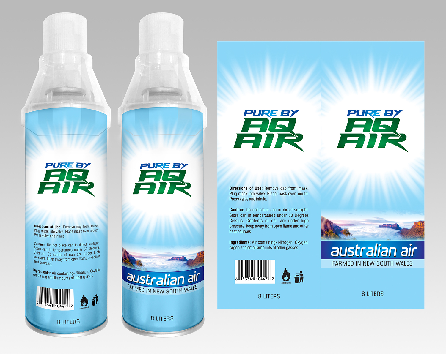 Label Design by Vishal Vishwakarma  for AQ Air | Design #15199611