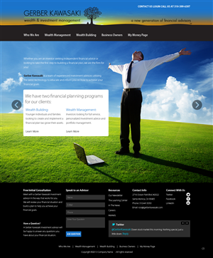 Web Design by pb for this project | Design: #2598537