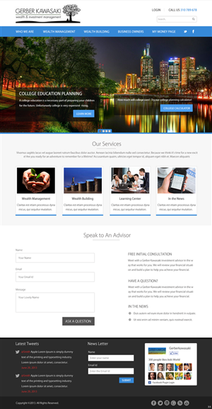 Web Design by pb for this project | Design: #2602997