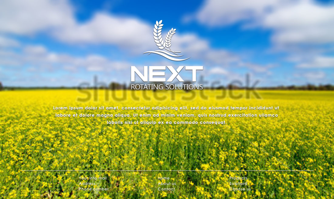 Web Design by greenstream for next rotating solutions | Design #2617002