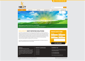 Web Design by Black Stallions Impressive Solutions for next rotating solutions | Design #2622099