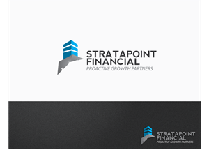 StrataPoint Financial  w/ TAGLINE: Proactive Growth Partners | Logo Design by jaime.sp