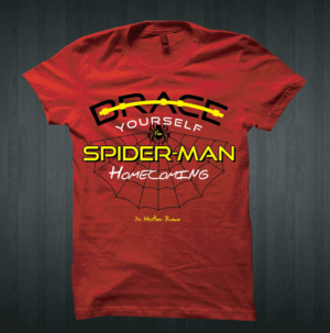 Spiderman Tshirt design for patient movie day to combine the spiderman theme and braces/office logo  | Design de T-shirt par Taho Design