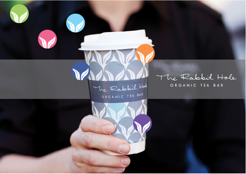 Brochure Design by ganz abecia for The Rabbit Hole Organic Tea Bar | Design #589969