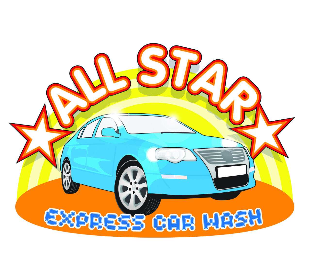 Logo Design by Michael Greene (Spot On Prints) for Triple Play Express Car Wash | Design #37245