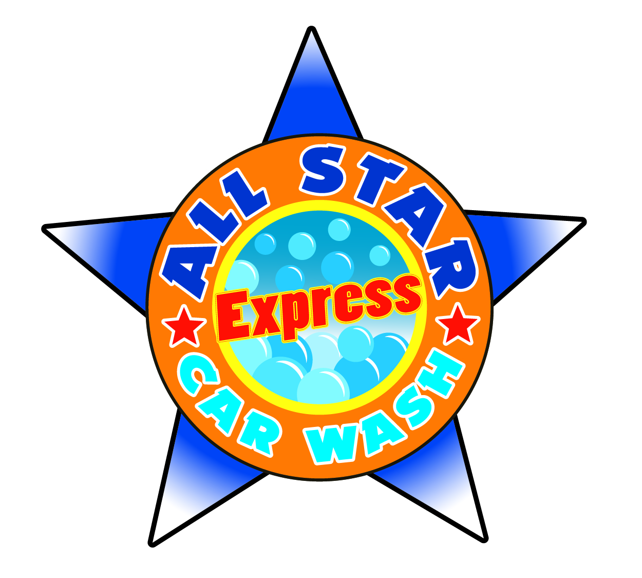 Logo Design by ClarityGraphia for Triple Play Express Car Wash | Design #38485