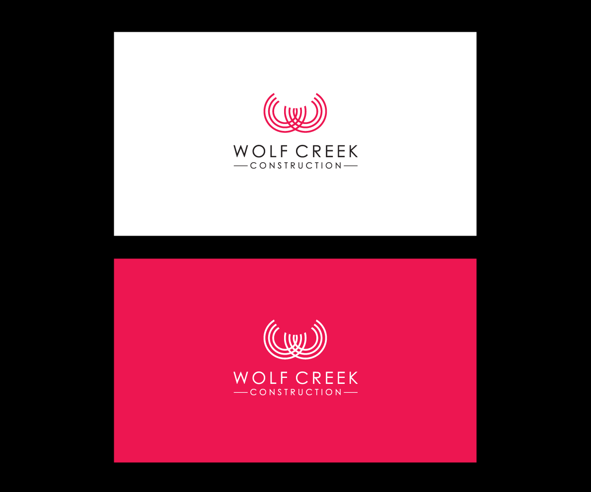 Logo-Design von bijuak für Wolf Creek Construction | Design #15211930