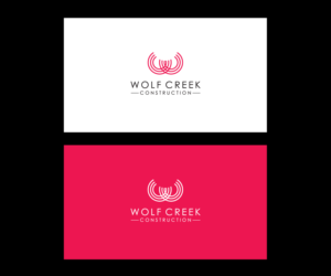 Logo Design by bijuak for Wolf Creek Construction | Design #15211930