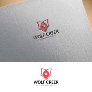 Logo Design by e-graphics for Wolf Creek Construction | Design: #15210959