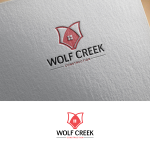 Logo Design by e-graphics for Wolf Creek Construction | Design: #15210962