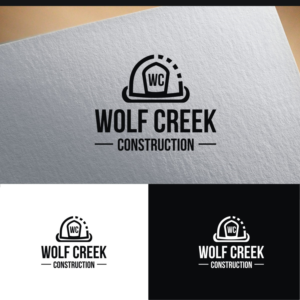 Logo Design by e-graphics for Wolf Creek Construction | Design: #15210963
