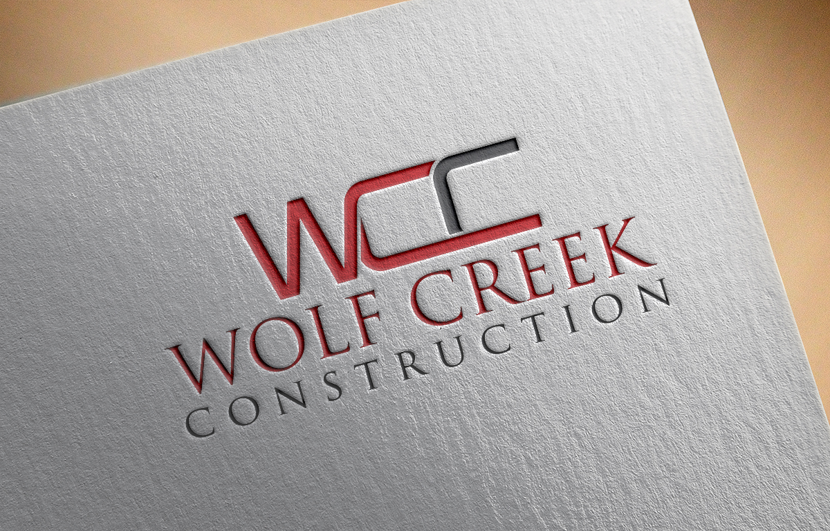 Diseño de Logo por P. S para Wolf Creek Construction | Diseño #15215543