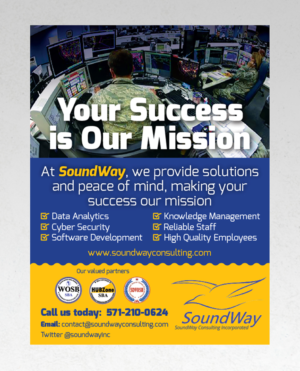 Advertisement Design by andrew3344 for SoundWay Consulting Incorporated | Design: #15200916