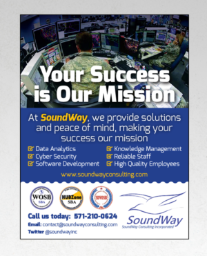Advertisement Design by andrew3344 for SoundWay Consulting Incorporated | Design: #15207683