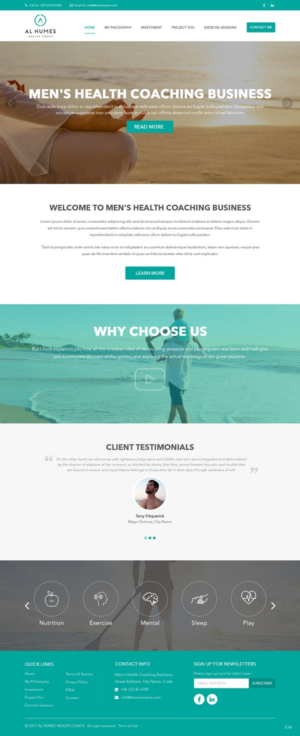 Wordpress Design by pb for this project | Design: #15223456