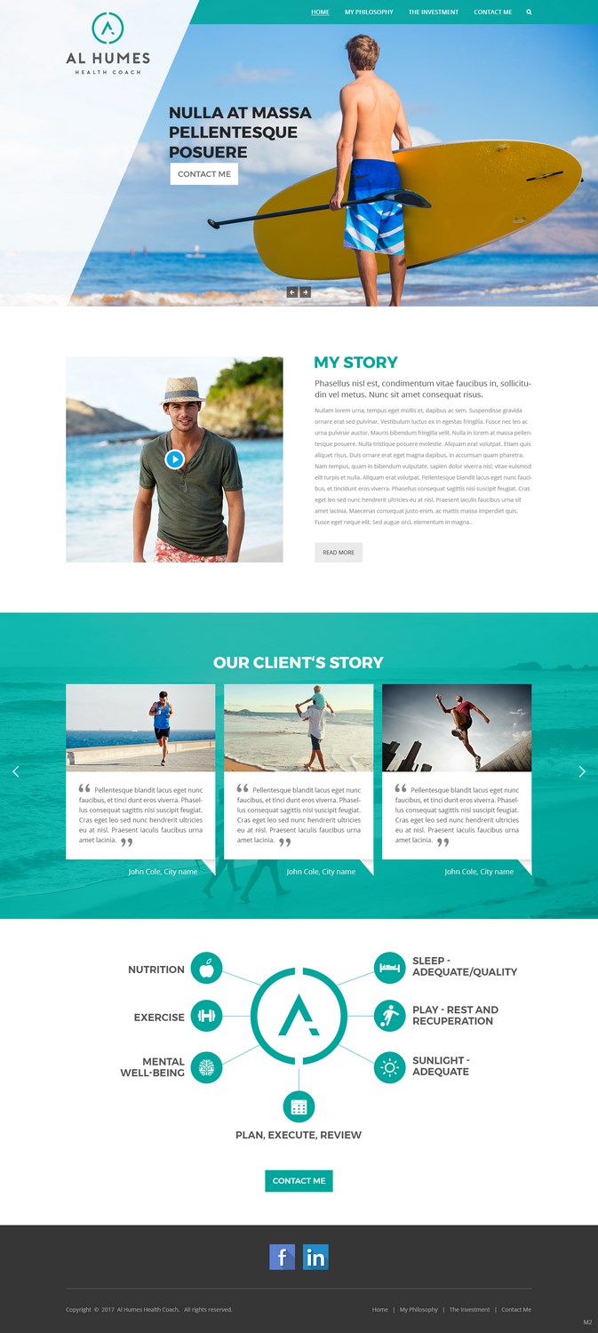 Wordpress Design by pb for this project | Design #15223457