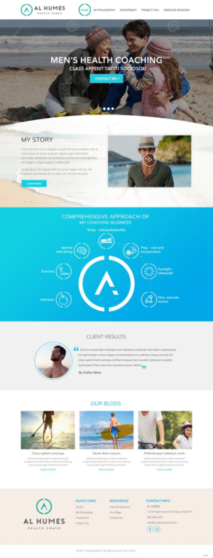 Wordpress Design by pb for this project | Design: #15223458