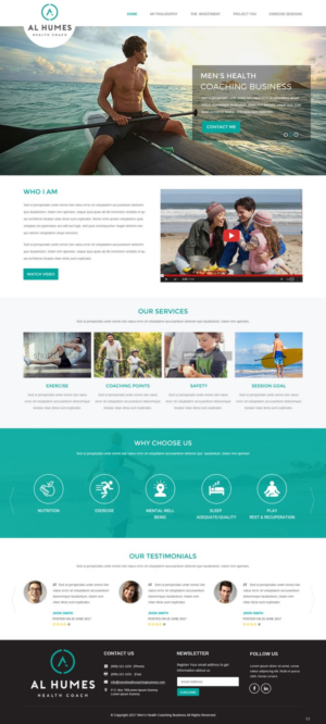 Wordpress Design by pb for this project | Design: #15224177