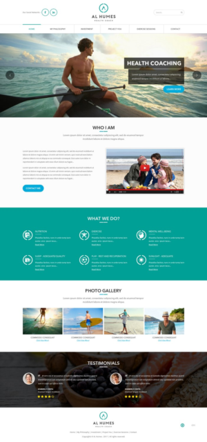 Wordpress Design by pb for this project | Design: #15224178