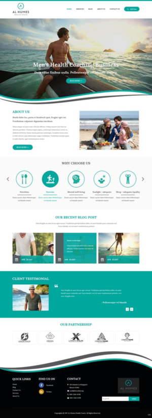 Wordpress Design by pb for this project | Design: #15230001
