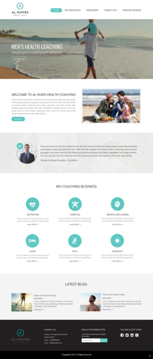 Wordpress Design by pb for this project | Design: #15230002