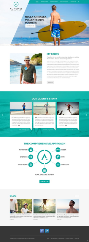 Wordpress Design by pb for this project | Design: #15237204