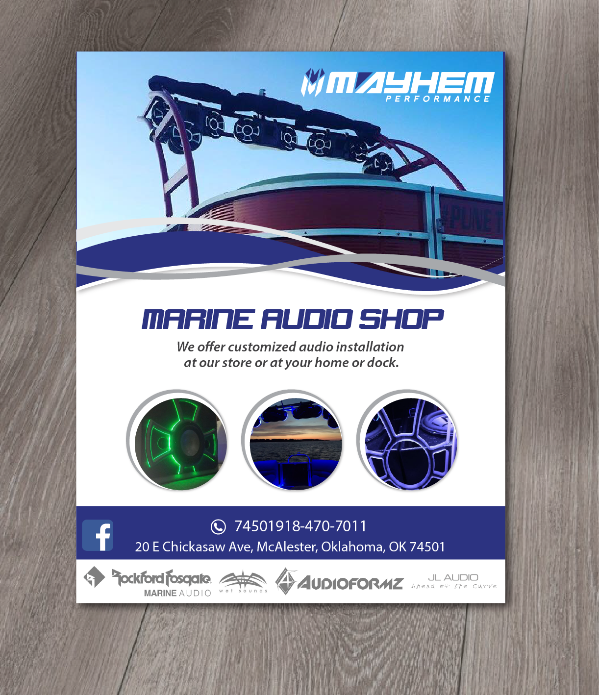 Flyer Design by alex989 for Mayhem Performance LLC | Design #15194532