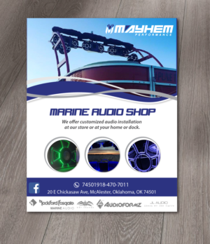 Design de Flyer par alex989 pour Mayhem Performance LLC | Design : #15194532