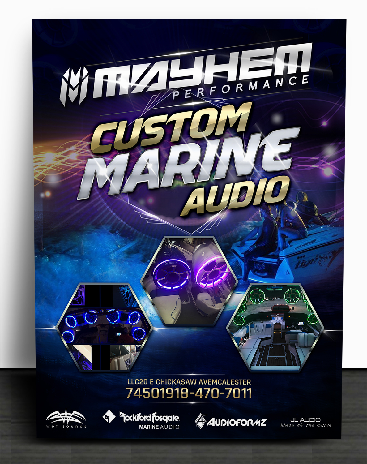 Flyer-Design von SAI DESIGNS für Mayhem Performance LLC | Design #15186840