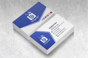 Business Card Design by Black Stallions Impressive Solutions for Blogcast.com | Design #15183675
