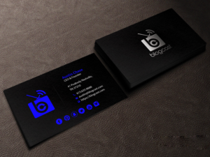 Business Card Design by Creations Box 2015 for Blogcast.com | Design: #15196948