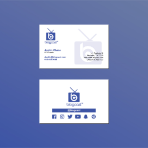 Business Card Design by Sami Kay for Blogcast.com | Design: #15187753