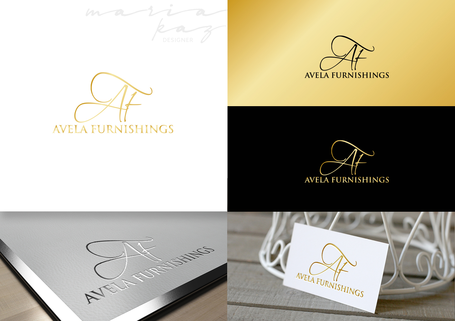 Diseño de Logo por maria-kaz para Avela Furnishings LLC | Diseño #15249233