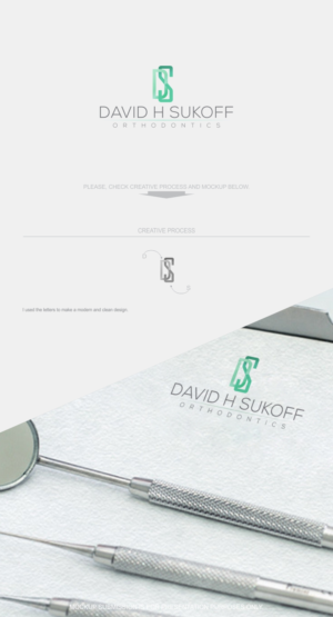 David H Sukoff Orthodontics       | Design de Logo par rafaeldsgn