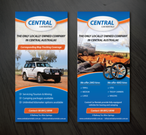 Flyer Design by alex989 for Central Car Rentals | Design: #15193606