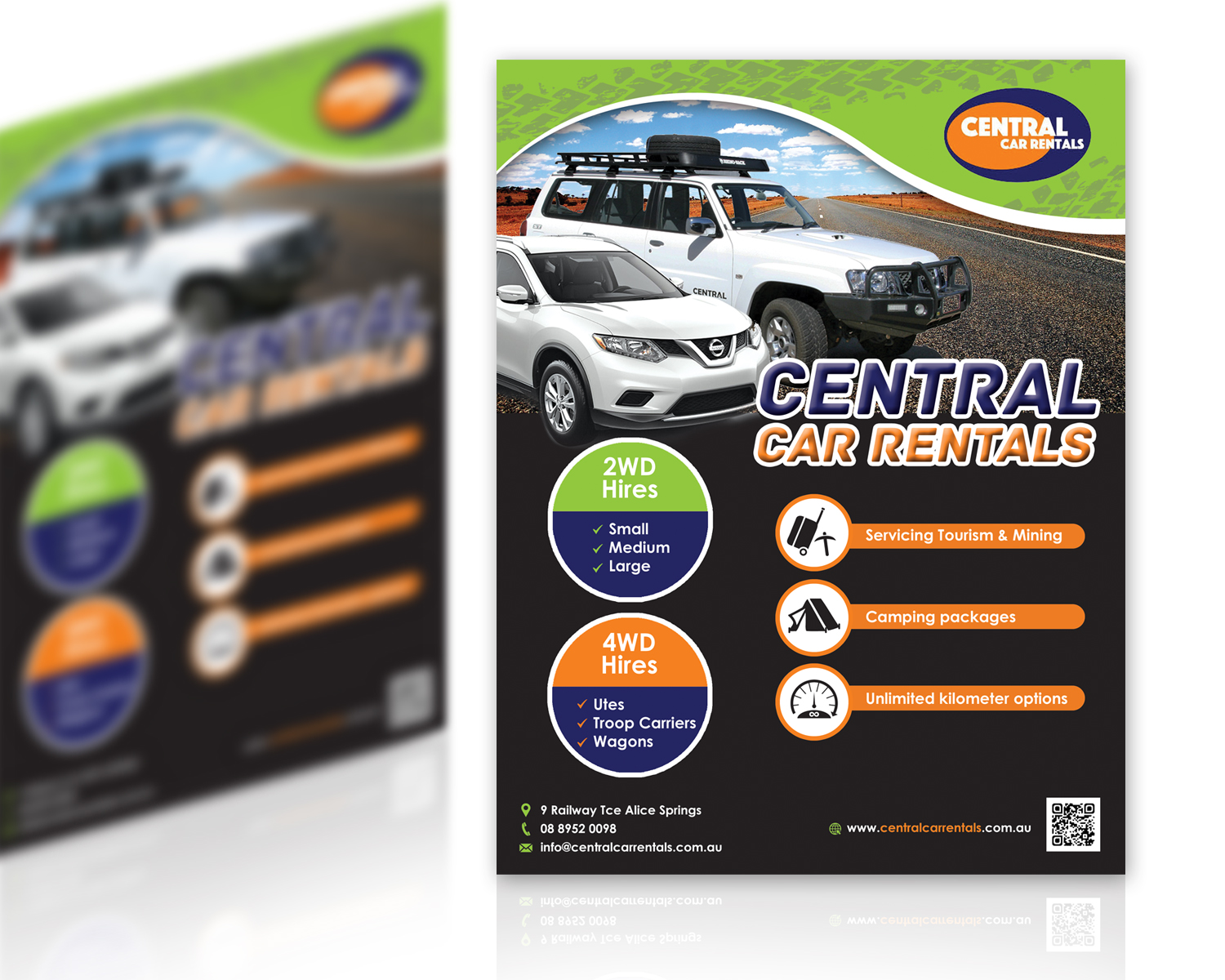 Flyer Design by - SWING - for Central Car Rentals | Design #15197968