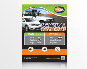 Flyer Design by - SWING - for Central Car Rentals | Design: #15204968
