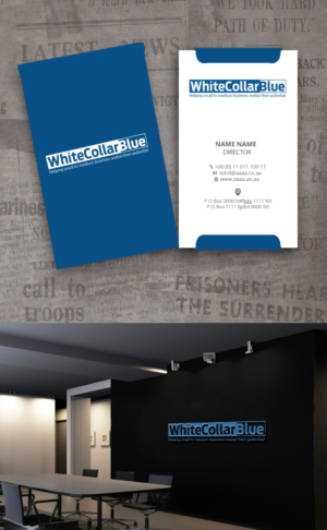 Logo Design by zebronicgraphic for WhiteCollarBlue | Design: #15198863