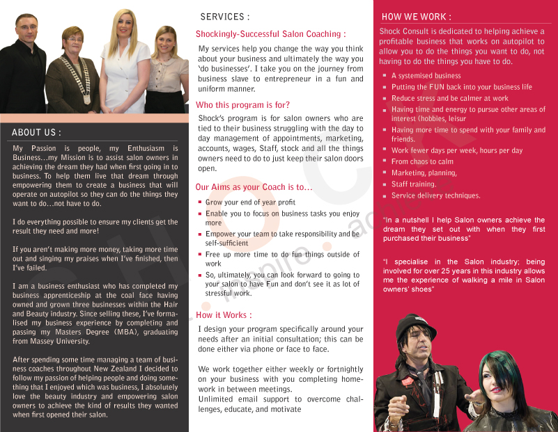 Brochure Design by ReckonCreations for Shock Consult | Design #37674