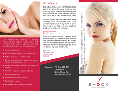Brochure Design by ReckonCreations for Shock Consult | Design: #38707
