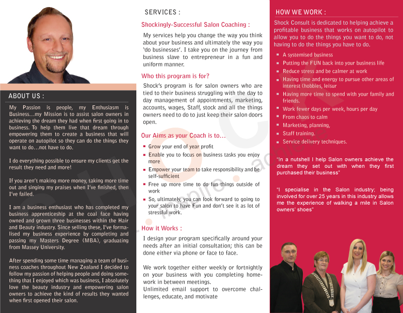 Brochure Design by ReckonCreations for Shock Consult | Design #38719