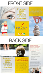 Brochure Design by LogoDesigns.ae for Shock Consult | Design: #38457