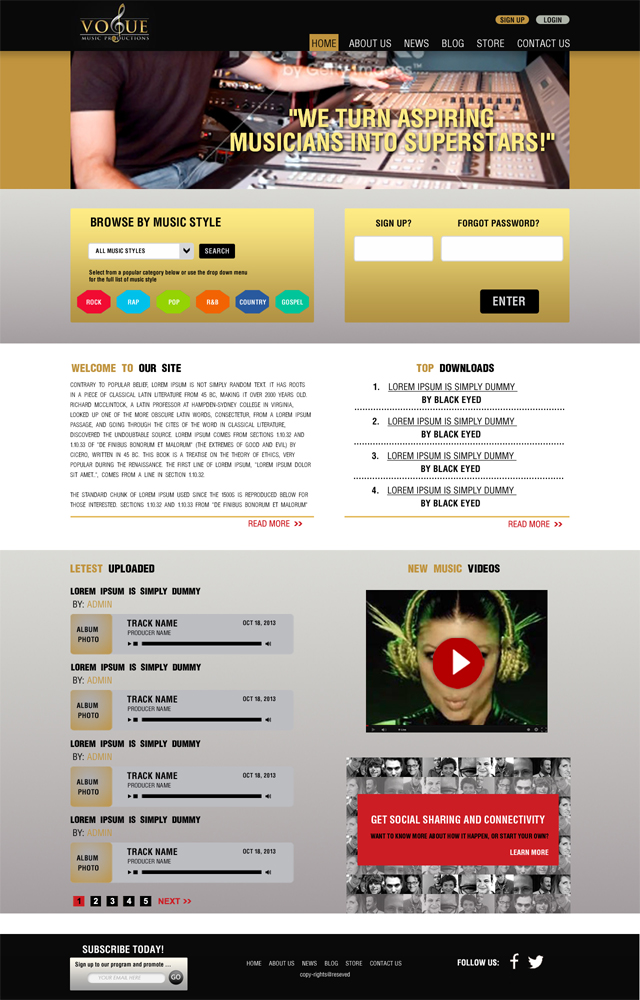 Web-Design von Bright Star für RMS | Design #2579167