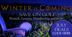 WINTER IS COMING - Golf Course July Deals | Flyer-Design von andrew3344