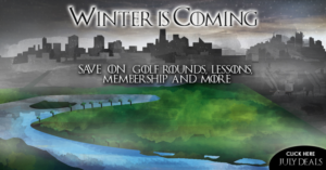 WINTER IS COMING - Golf Course July Deals | Flyer-Design von NILDesigns