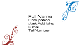 Business Card Design by BdUB 
